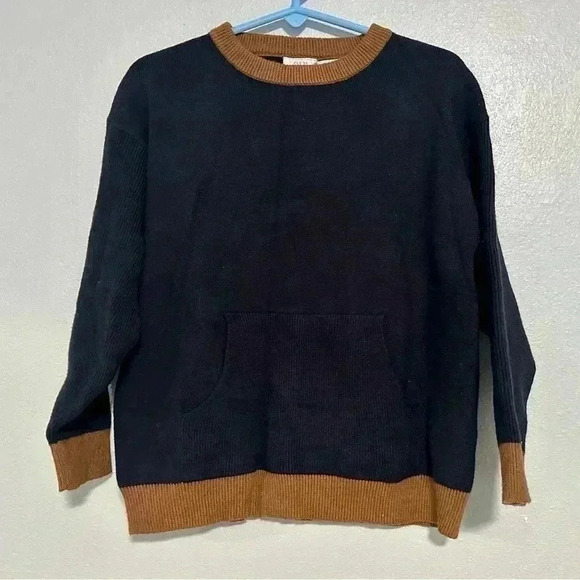 51. Zara Contrasting Knit Sweater size 3-4 years - Picture 2 of 5